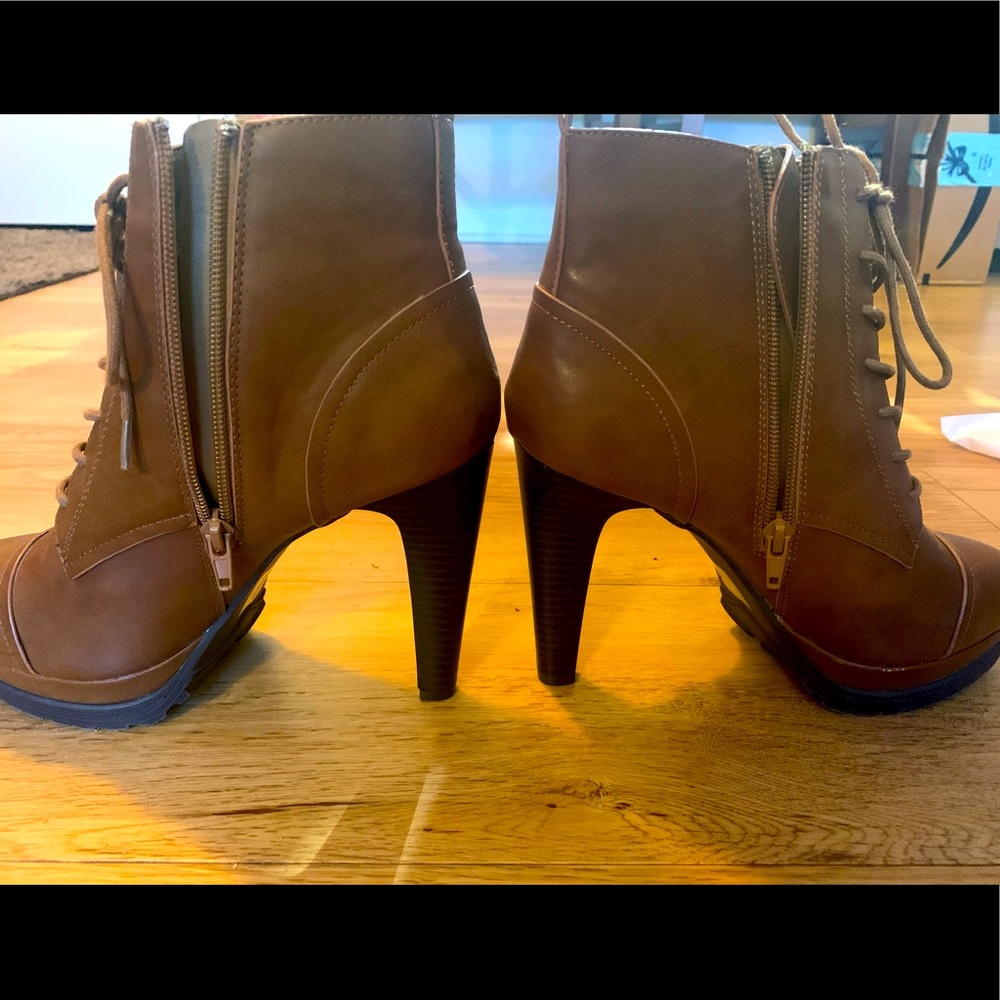 Brown Stiletto Boots